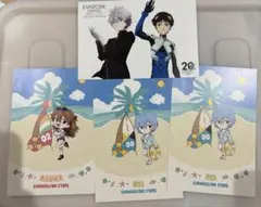 エヴァショップ ノベルティ ポストカード レイ アスカ
