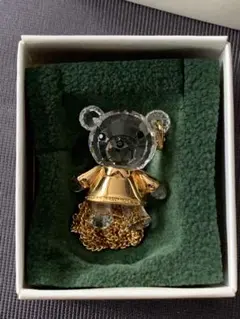 SWAROVSKI スワロフスキー クリスタル ネックレス くまモチーフ