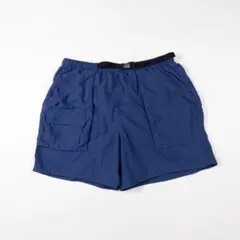 00s LANDS’END ナイロンカーゴショーツ リップストップ ブルーのサムネイル