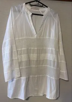 美品ZARA チュニックブラウス サイズS