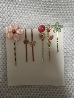 ヘアピン6点セット（お花系）