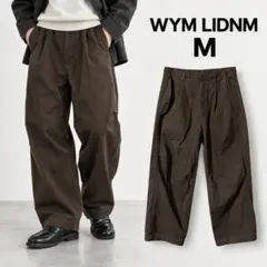 WYM LIDNM きれいめ/モード　ルーズ ファティーグパンツ M