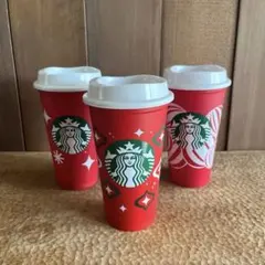 北米限定スタバ リユーザブルカップ ホリデー25周年限定 非売品含む 3点