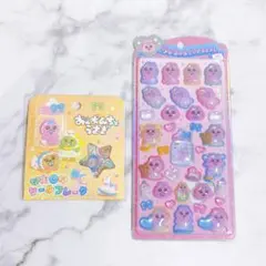 おぱんちゅうさぎ☆うるちゅるポップシール　おはじきシール　新品　国内正規品