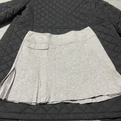 バーバリーブルーレーベル　巻きスカート　グレー　38