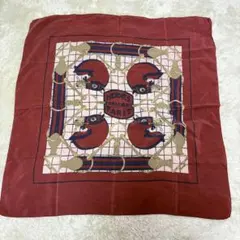 LOUIS VUITTON スカーフ バンダナ レッド レオパード柄 - メルカリ
