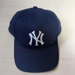 90s MLB New York Yankees スナップバックキャップ 紺