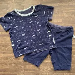 UNIQLO ユニクロ ドライパジャマ 半袖 ネイビー