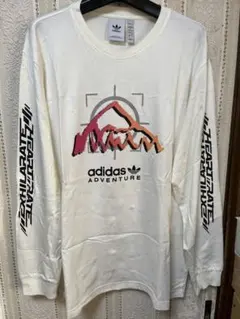 アディダスオリジナルス　ロンT 長袖　adidas アドベンチャー　Tシャツ