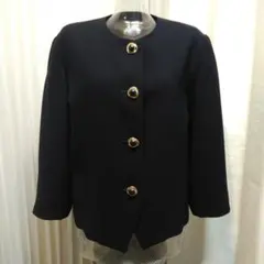 日本製　ノーカラー セレモニー ジャケット　サイズ11号