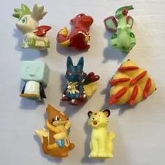 ★ポケモンキッズ★ 指人形③ ルカリオ・リザードなどなど