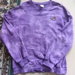 Fruit of the Loom トレーナー パープル 160　タイダイのサムネイル