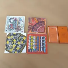 美品エルメス スカーフブック 4冊セット+スカーフの結び方カード