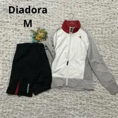 ディアドラ　ナイロンジャケットパンツ　セットアップ　メッシュ　テニスウェア　M