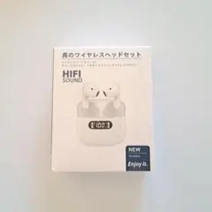 新品未開封✨ ワイヤレス イヤホン Bluetooth ホワイト ヘッドセット