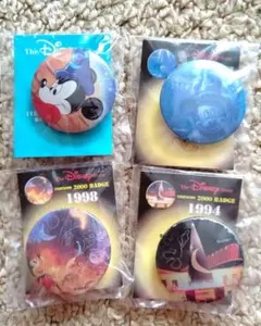 1999年★ディズニー ファンタジア 他 缶バッジ セット