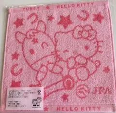 【非売品】JRA 2026ターフィー＆ハローキティ ハンドタオル