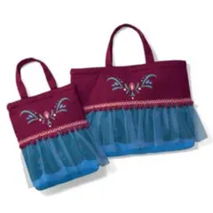 ベルメゾン アナ雪 アナ　手提げ　レッスンバッグ　シューズケース