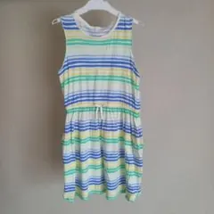 ノースリーブボーダーワンピース　150cm