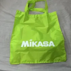 MIKASA トートバッグ ライムグリーン