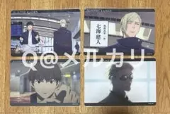 呪術廻戦　アニメ場面写クリアカード　七海建人＆灰原雄