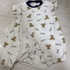 Polo ベビー ロンパース 50-70cm クマ柄　毛玉あり　値下げ不可のサムネイル