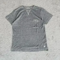 日本製 裏毛 Tシャツ J.S ホームステッド 杢グレー Lサイズのサムネイル