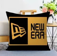 ★newera★ニューエラ　クッションカバー　GD柄①35cm×35cm