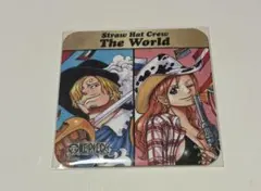 ワンピース　原作　アートコースター サンジ　ナミ