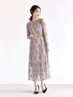 最終値下げ！Kaene 結婚式 お呼ばれドレス オールレース ワンピース ピンク