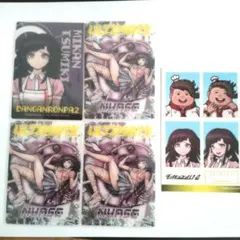 ダンガンロンパ　コレクションカード 罪木蜜柑　証明写真風ステッカー