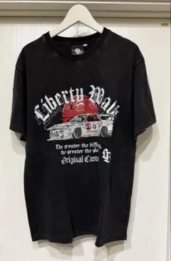 Liberty Walk リバティウォーク ピグメント加工ブラック Tシャツ M