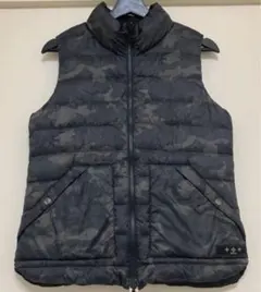 リバーシブル ダウンベスト