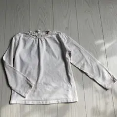 【美品】Samansa Mos2 Lagom 長袖カットソー 130アイボリー