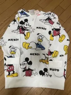 ディズニー ミッキー　ドナルド　プルート　トレーナー　スウェット