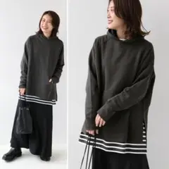 レイヤード スウェット