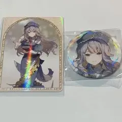 栞葉るり ART OF NIJISANJI にじart 缶バッジ カード