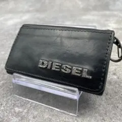 DIESEL　ディーゼル　キーケース　黒　ブラック　レザー　6連