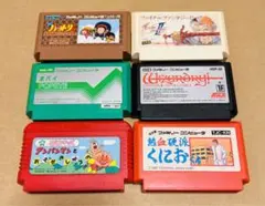 【FCソフト6本セット・任天堂・ファミコン】an