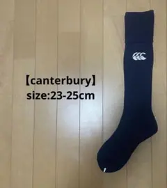【canterbury】《23~25cm》ネイビー/ホワイト