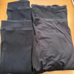 HEATTECH EXTRA WARM ブラックレギンス L他