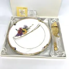 □未使用　NORITAKE THE GINZA ケーキ皿 & ケーキサーバーのサムネイル