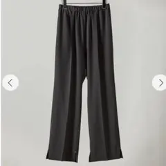 SIDE SLIT SLACKS YENN イェン