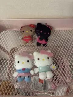 ハローキティ ぬいぐるみ 4体セット