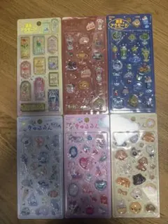 国内正規品　BGM 喫茶アラモード　きゅるるんシール6枚セット