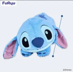 ディズニー スティッチ　寝そべり なでなでしてね 超BIGぬいぐるみ