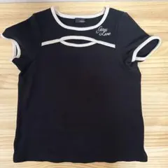 Jenni Love カットアウトデザイン Tシャツ 黒のサムネイル