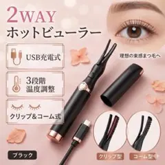 핫 컬러, 충전식, 투웨이, 마츠에키 호환 클립, 블랙, USB 타입