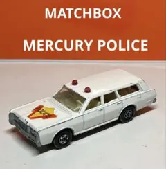 1971ビンテージ MERCURY POLICE マッチボックス LESNEY
