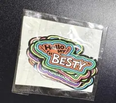 〚希少〛BE:FIRST HELLO MY BESTY ネームステッカー